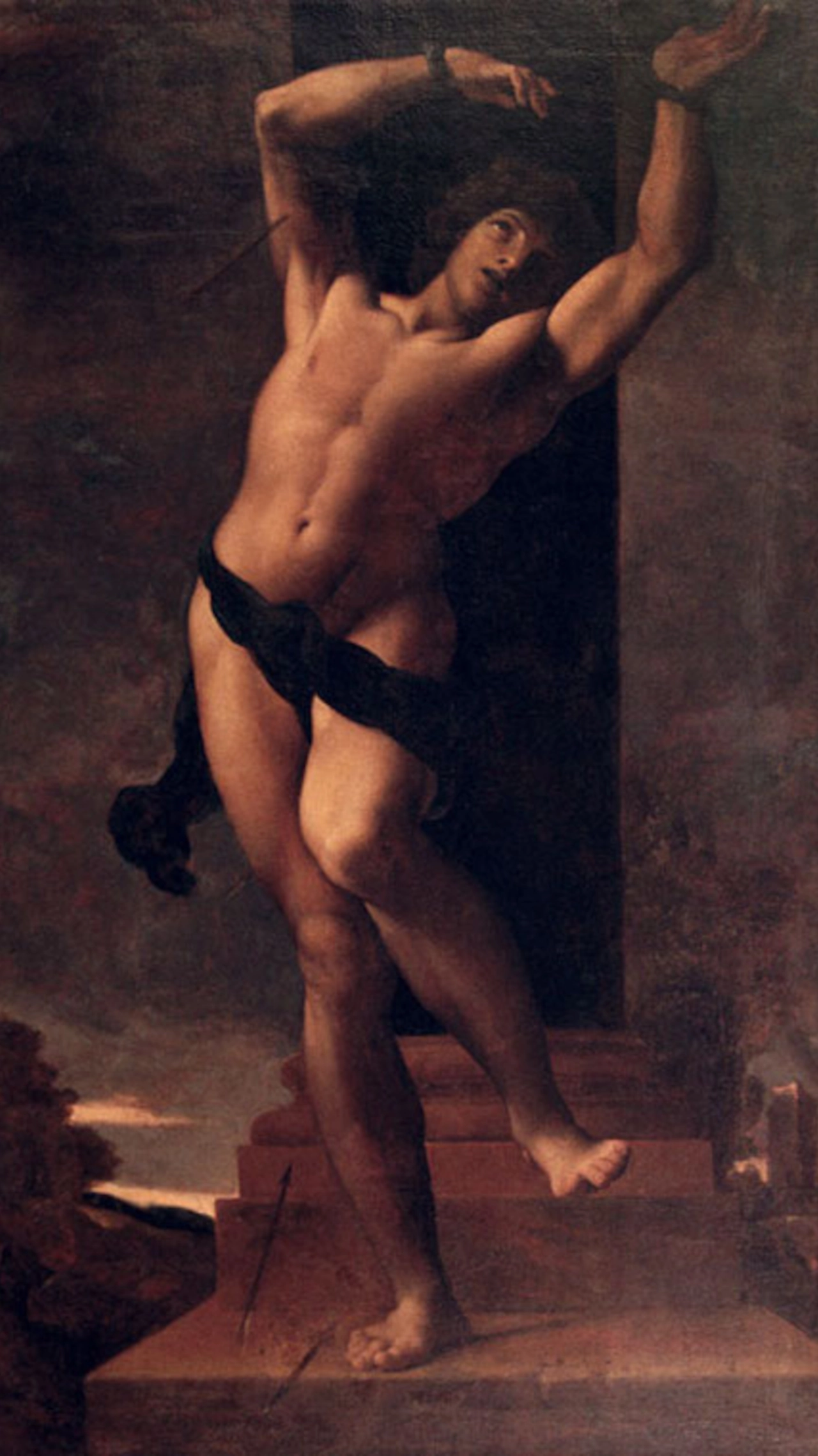 Ludovico Carracci, San Sebastiano legato alla colonna (1599)