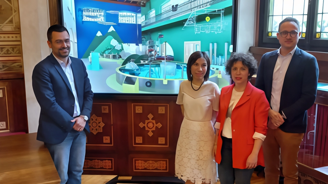 La presenatzione del Kimu, il Museo dei bambini. che prenderà il posto degli ex bagni pubblici di via Pontida. È. uno degli investimenti più consistenti in città in termini economici: sono stati impiegati quasi cinque milioni di euro La presenatzione del Kimu, il Museo dei bambini. che prenderà il posto degli ex bagni pubblici di via Pontida. È. uno degli investimenti più consistenti in città in termini economici: sono stati impiegati quasi cinque milioni di euro