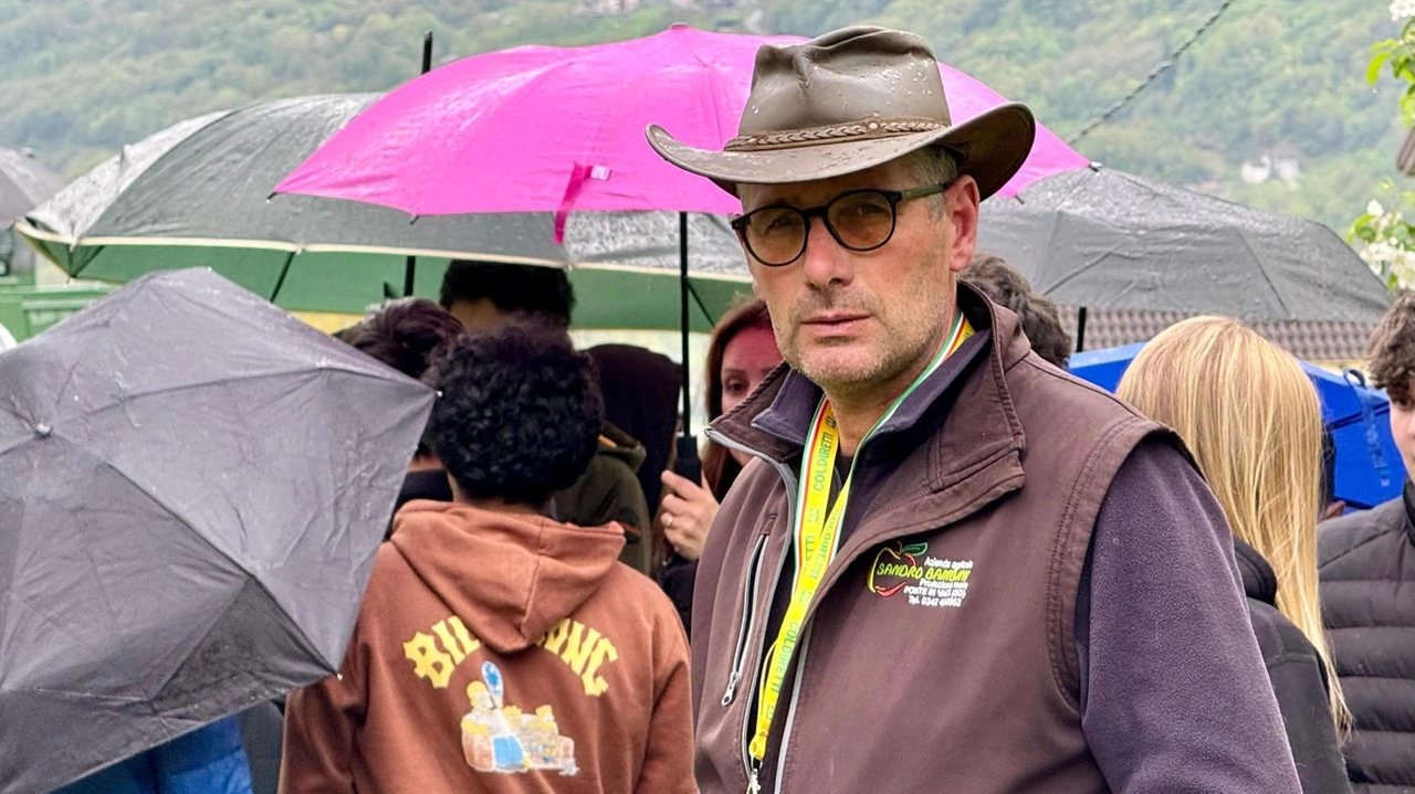 Sandro Bambini, presidente di Coldiretti Sondrio Sandro Bambini, presidente di Coldiretti Sondrio