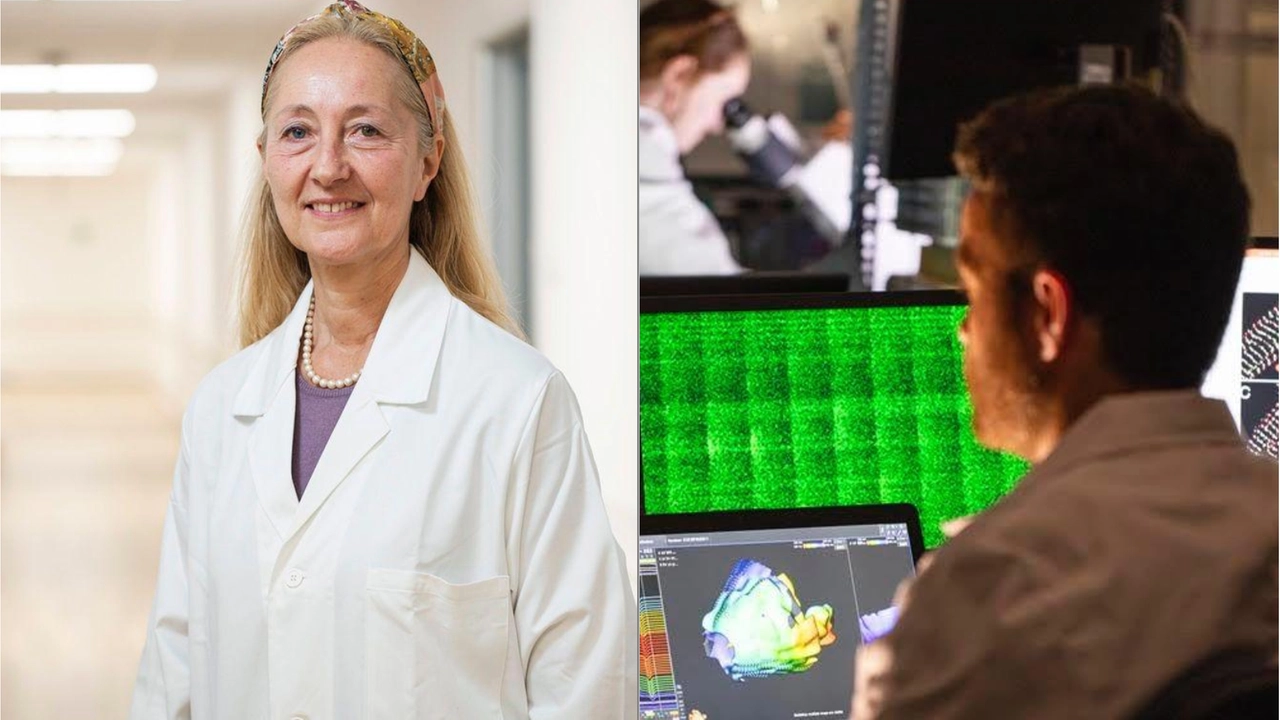 La terapia genica per il trattamento della Tachicardia ventricolare polimorfa catecolaminergica è stata messa a punto dall'équipe diretta dalla dottoressa Silvia G. Polidori, direttrice dell'Unità di Cardiologia molecolare della Maugeri di Pavia La terapia genica per il trattamento della Tachicardia ventricolare polimorfa catecolaminergica è stata messa a punto dall'équipe diretta dalla dottoressa Silvia G. Polidori, direttrice dell'Unità di Cardiologia molecolare della Maugeri di Pavia