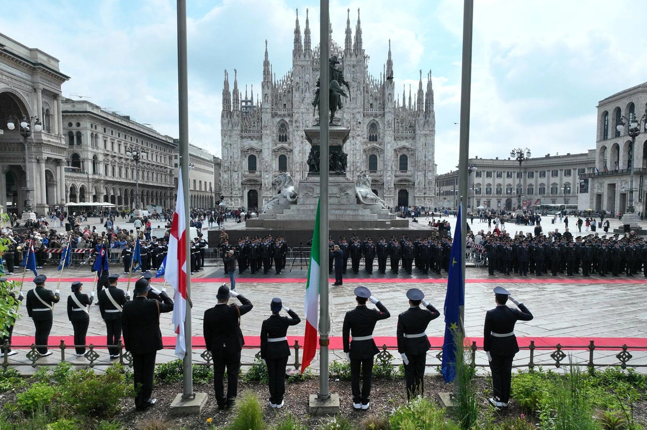 Celebrazione in piazza Duomo