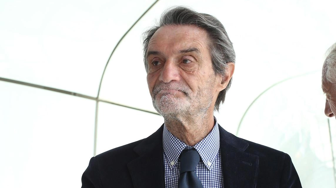 Il presidente della Regione Lombardia Attilio Fontana, 72 anni, leghista Il presidente della Regione Lombardia Attilio Fontana, 72 anni, leghista