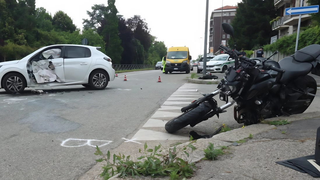 L'incidente in via Padova