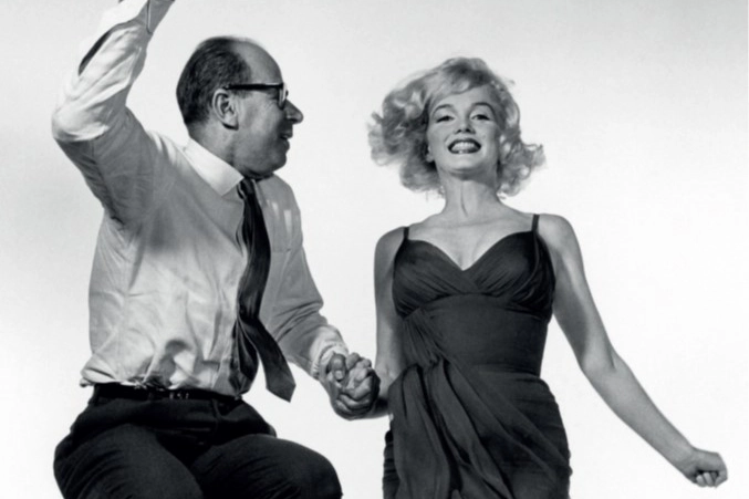 Marilyn Monroe e Philippe Halsman, New York, 1959 © Archivio Philippe Halsman 2023