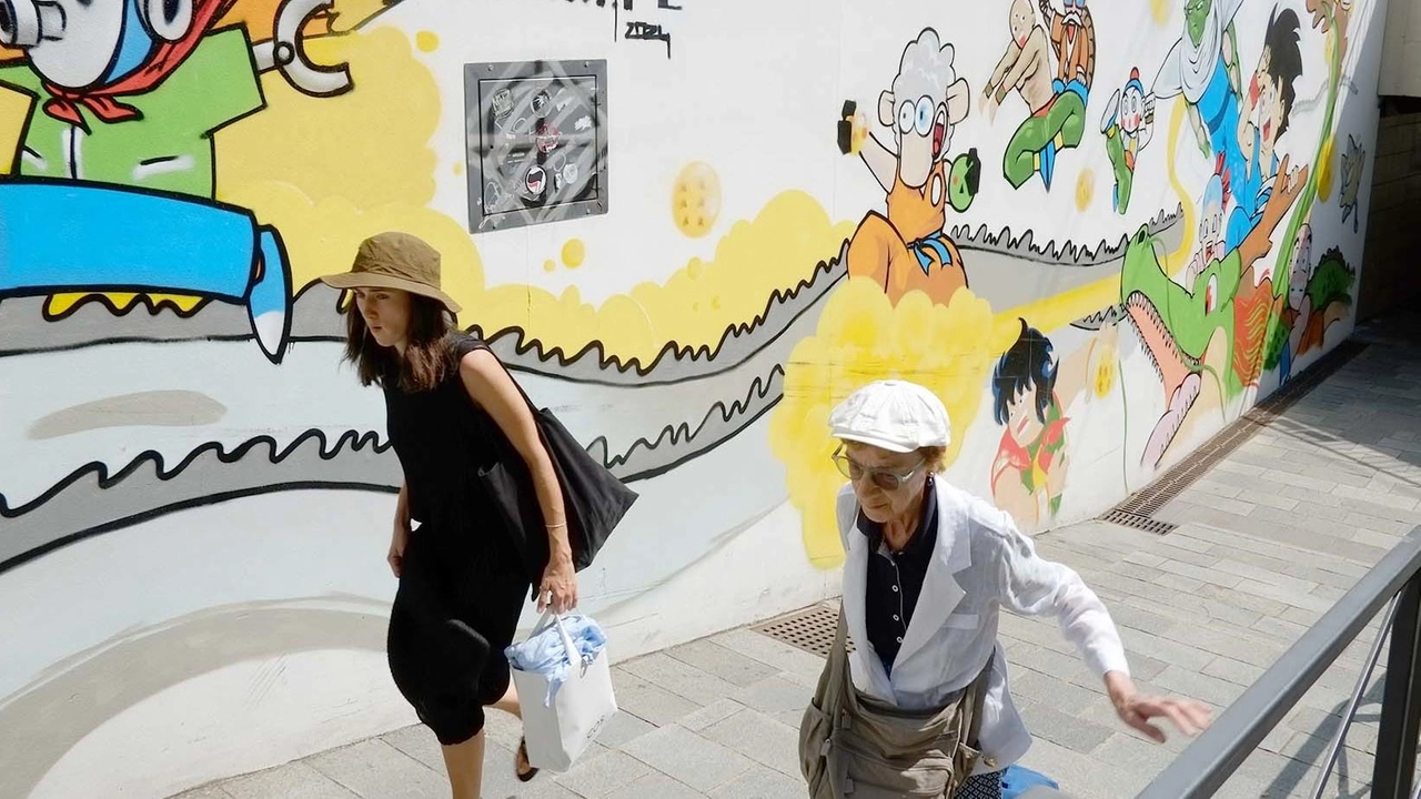 Uni dei progetti riguarda la manutenzione dei murales nel sottopasso di via Bergamo Uni dei progetti riguarda la manutenzione dei murales nel sottopasso di via Bergamo