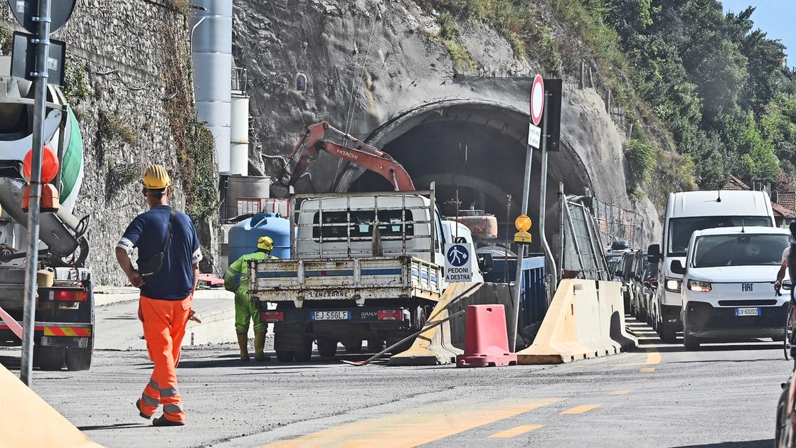 Variante della Tremezzina, in mille giorni fatti 600 metri su 10 chilometri. Anas promette accelerazione