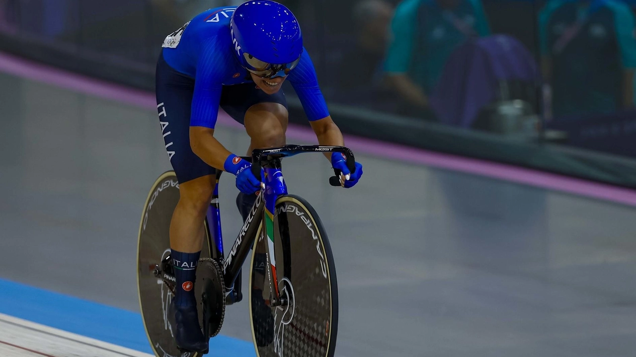 Sara Fiorin ha sfiorato il successo nella Corsa a Punti donne elite (photo Luis Angel Gomez/SprintCyclingAgency©2024) Sara Fiorin ha sfiorato il successo nella Corsa a Punti donne elite (photo Luis Angel Gomez/SprintCyclingAgency©2024)