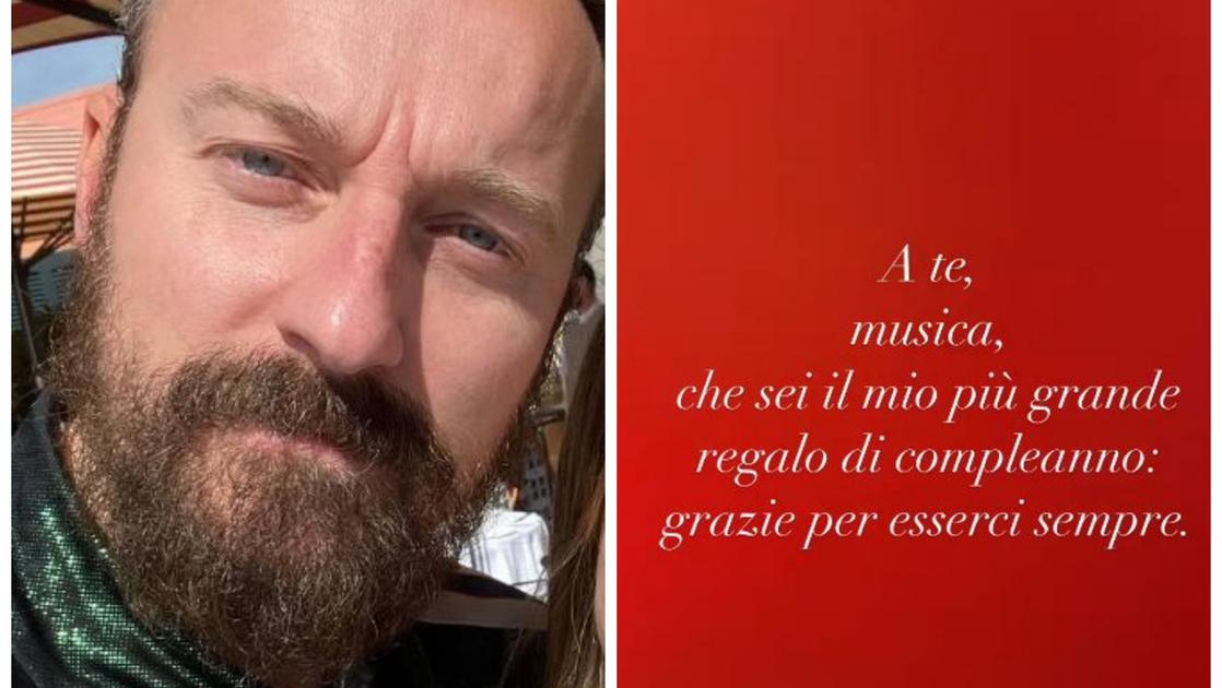 francesco facchinetti compie 45 anni e celebra la musica il mio pi249 grande regalo di compleanno grazie per esserci sempre