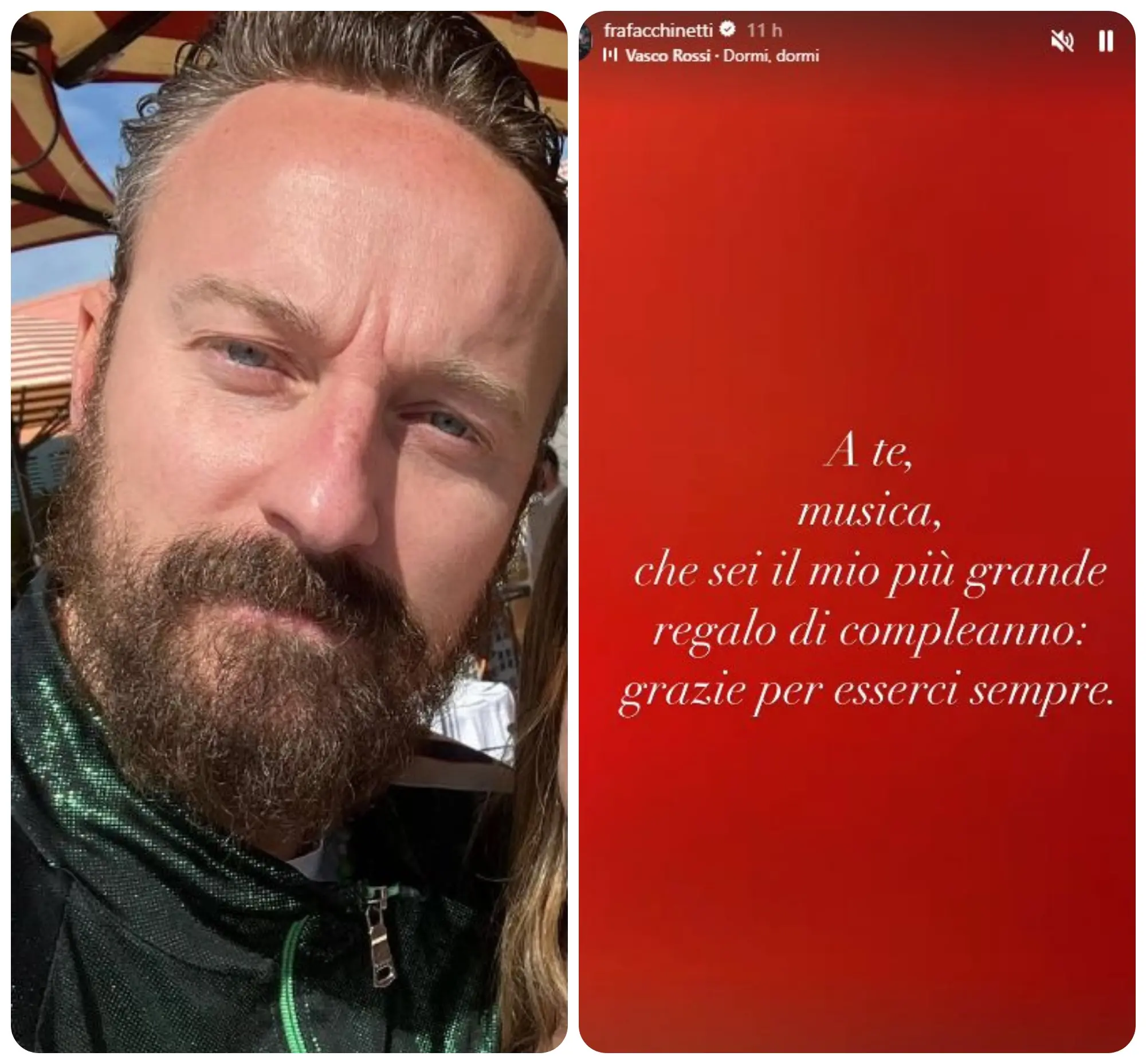Francesco Facchinetti compie 45 anni e celebra la musica: “Il mio più grande regalo di compleanno, grazie per esserci sempre”