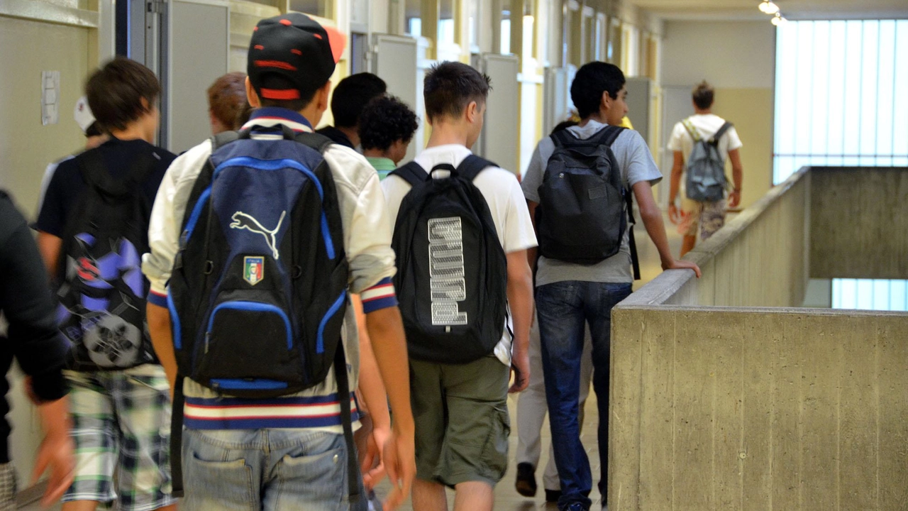 Alcuni studenti del Fiocchi di Lecco istituto molto conosciuto anche fuori provincia