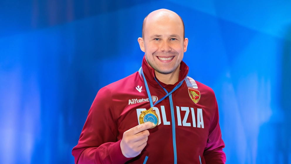 Efrem Morelli 44 anni è capitano della squadra nazionale di nuoto «Siamo forti e possiamo fare molto bene» dice Efrem Morelli 44 anni è capitano della squadra nazionale di nuoto «Siamo forti e possiamo fare molto bene» dice