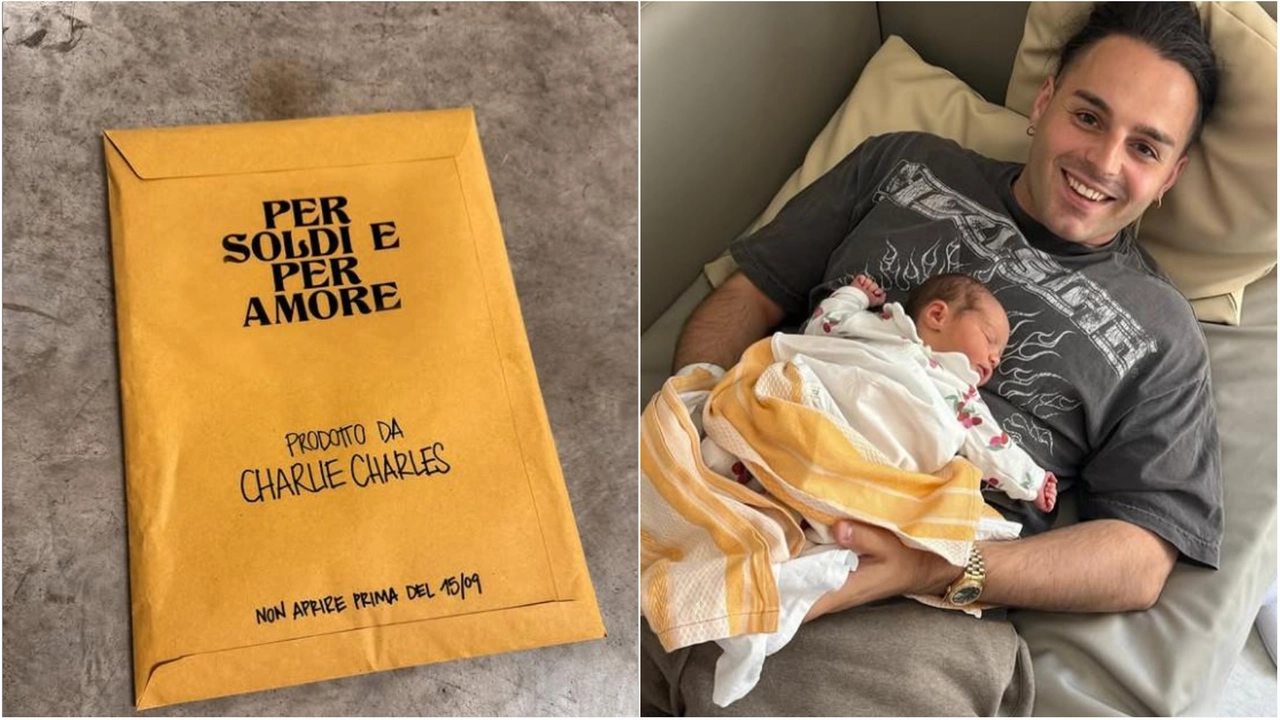 Il rapper Ernia (all'anagrafe Matteo Professione) con la piccola Sveva. Da poco è uscito il nuovo album "Per soldi e per amore" (Foto Instagram)