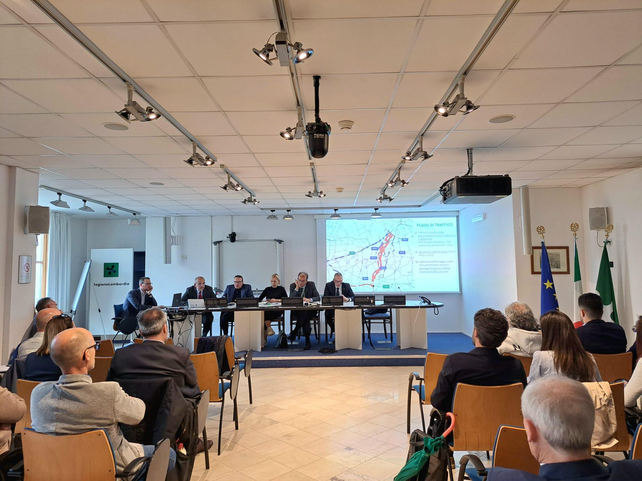 autostrada bergamotreviglio ecco il progetto tracciato di 16 km 5 svincoli e connessioni con la viabilità esistente