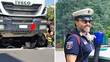 Bergamo, vigile si schianta in moto contro una betoniera: morto a 54 anni Paolo Agustoni