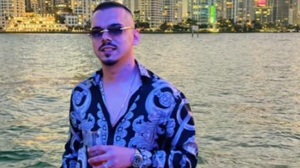 Samuel Gheorghe in una foto a Miami dal suo profilo Facebook