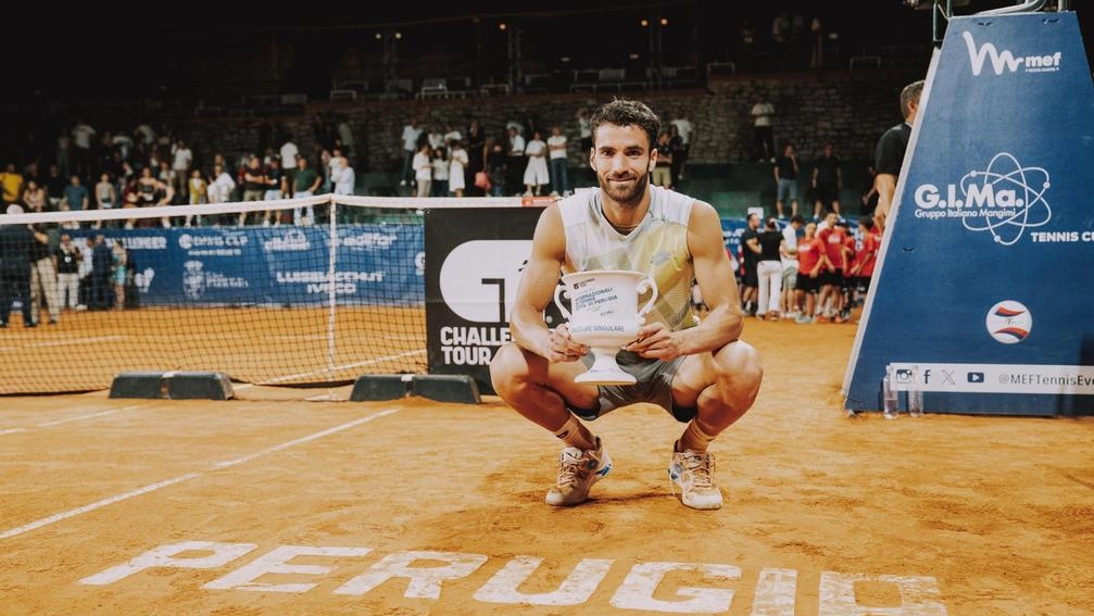 Andrea Pellegrino trionfa agli Internazionali di Tennis Città di Perugia