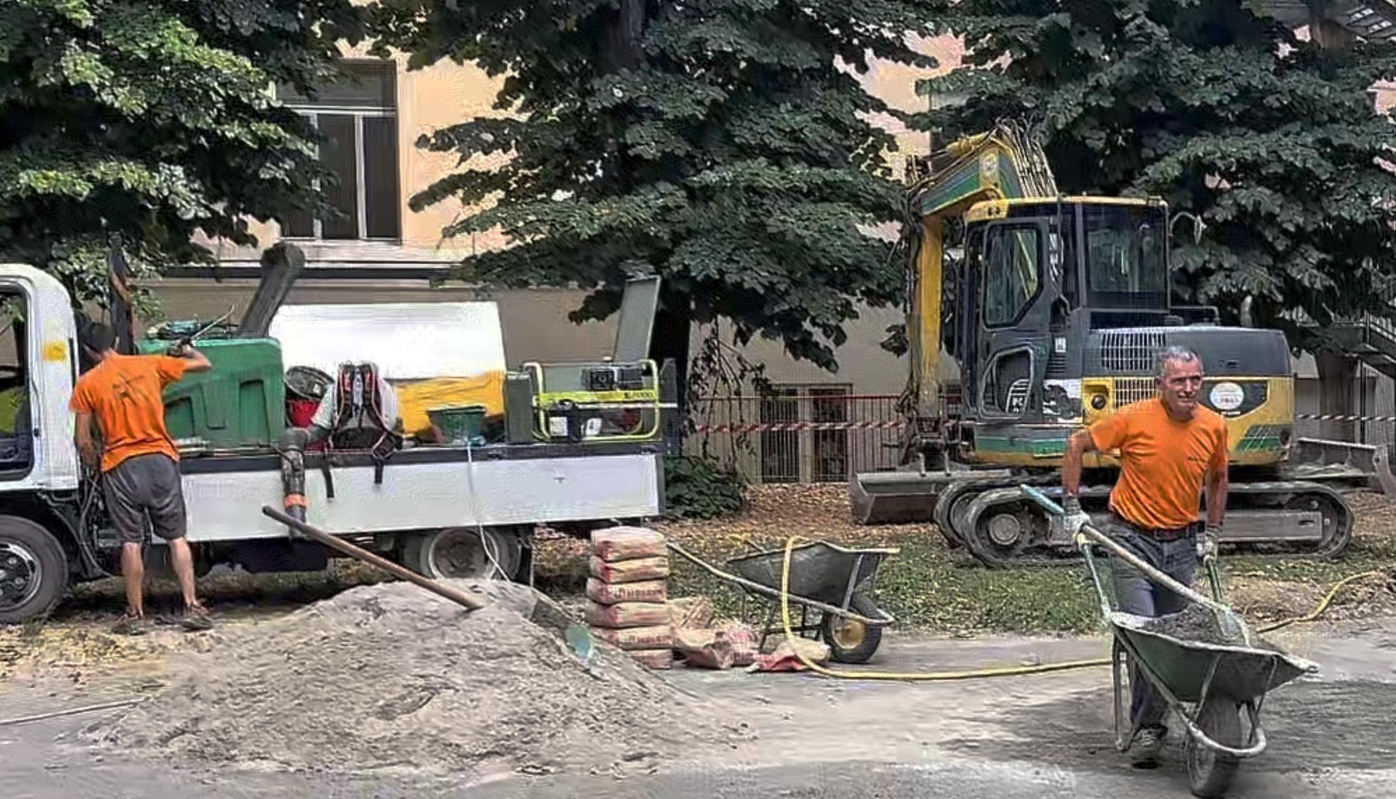 melegnano scuole verdi operazione restyling lavori nelle aree esterne
