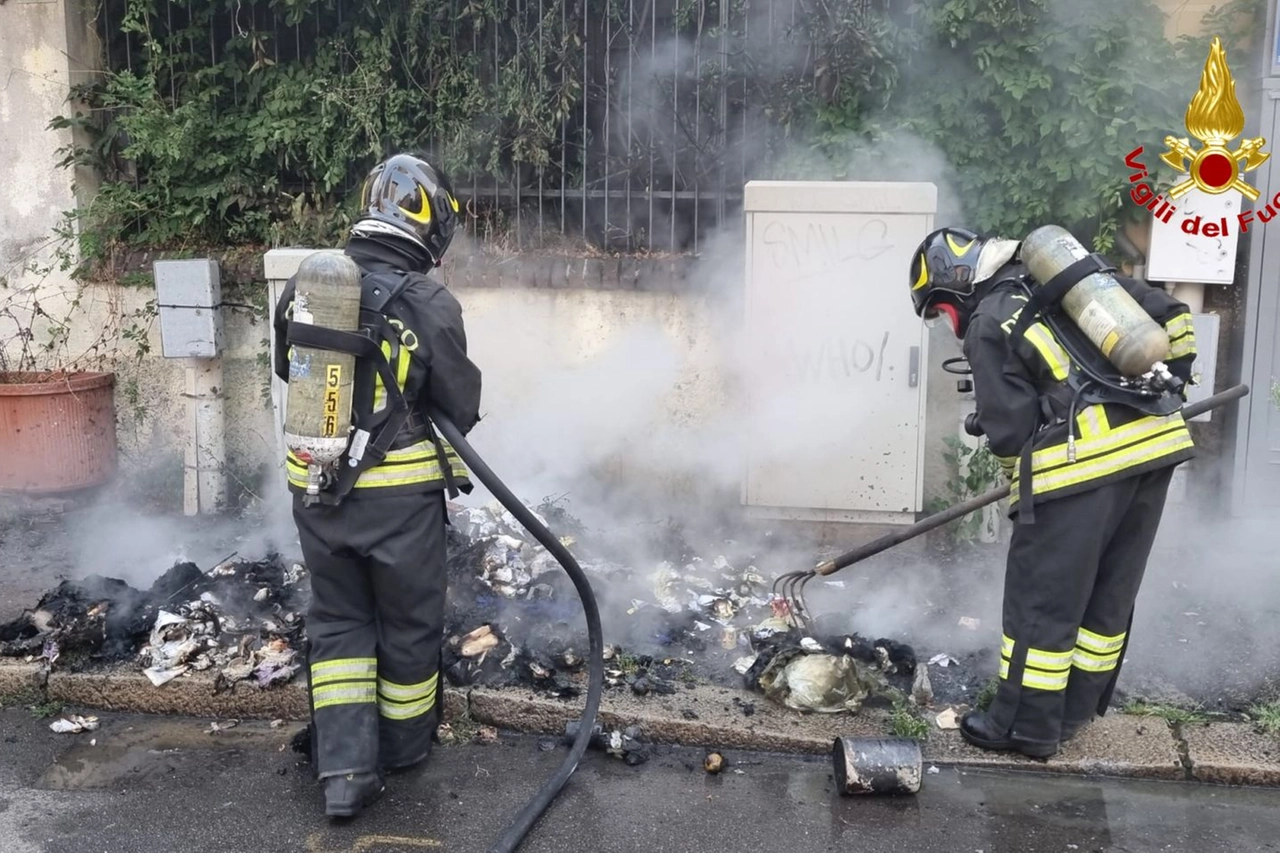 L'incendio è di probabile origine dolosa