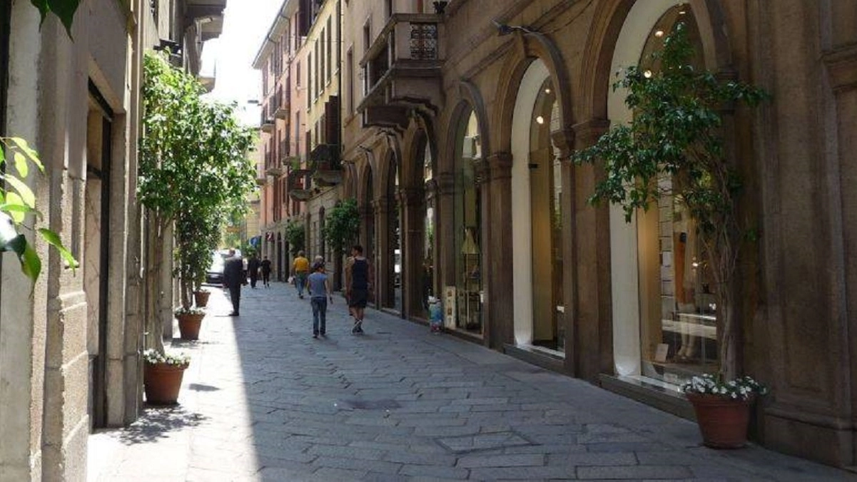 Milano, via della Spiga Milano, via della Spiga