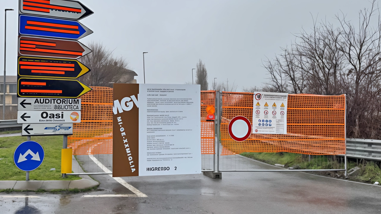 Raddoppio della Milano-Pavia, traffico in tilt per la chiusura del sottopasso Raddoppio della Milano-Pavia, traffico in tilt per la chiusura del sottopasso