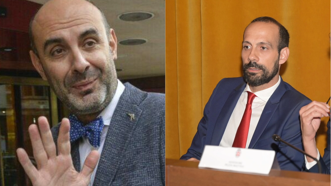 Il senatore bresciano Simone Pillon (1971) e il sindaco di Pavia Michele Lissia (1981) del Partito Democratico Il senatore bresciano Simone Pillon (1971) e il sindaco di Pavia Michele Lissia (1981) del Partito Democratico