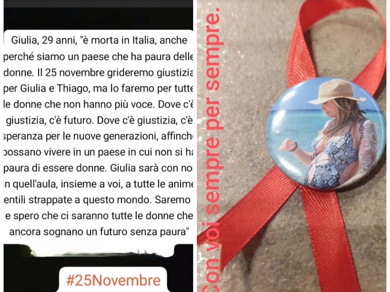 Il post Instagram della mamma di Giulia Tramontano nel giorno delle sentenza per Alessandro Impagnatiello