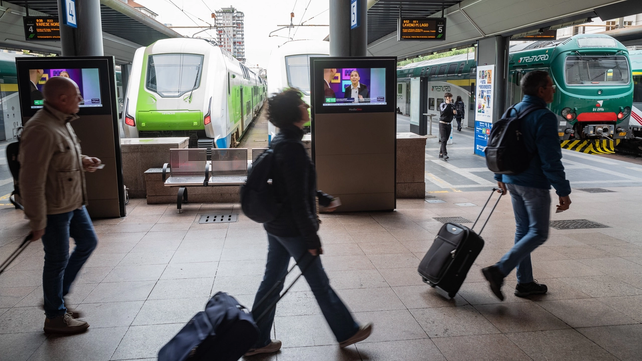 La stazione di Milano Cadorna La stazione di Milano Cadorna