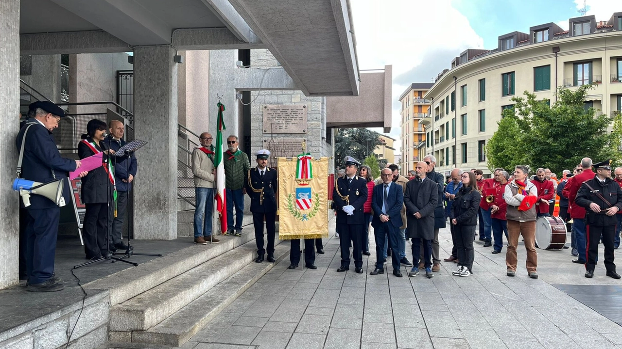 Le celebrazioni del 25 aprile a Lissone, nel 2024