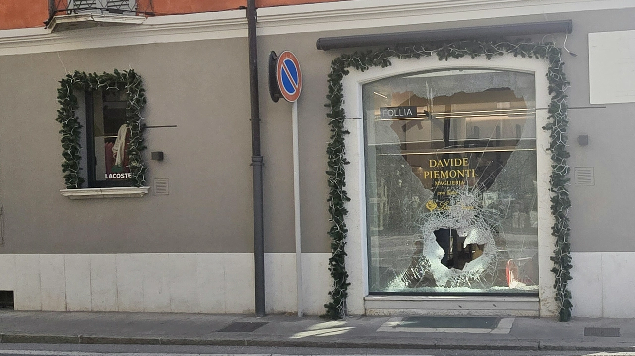 Rezzato, spaccata nel negozio 'Follia abbigliamento' Rezzato, spaccata nel negozio 'Follia abbigliamento'