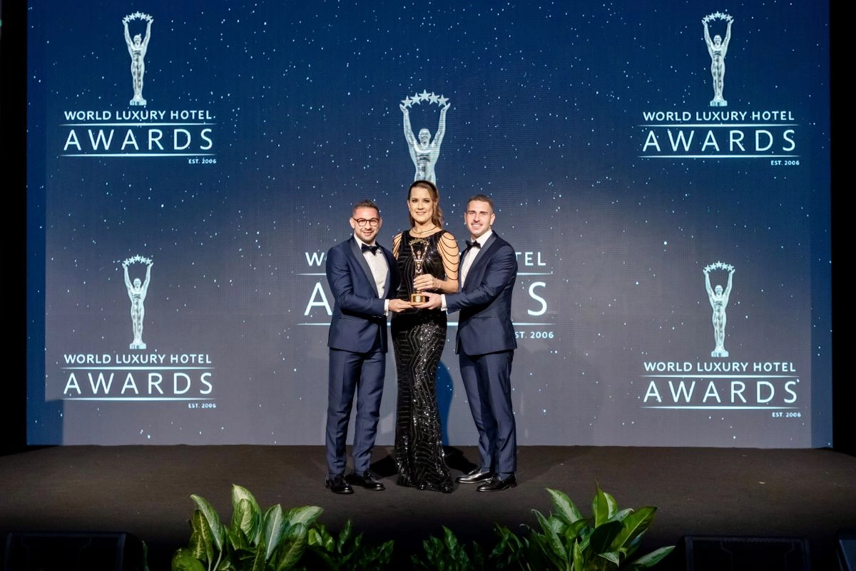 Matteo Corridori e Robert Moretti premiati ai World Luxury Hotel Awards