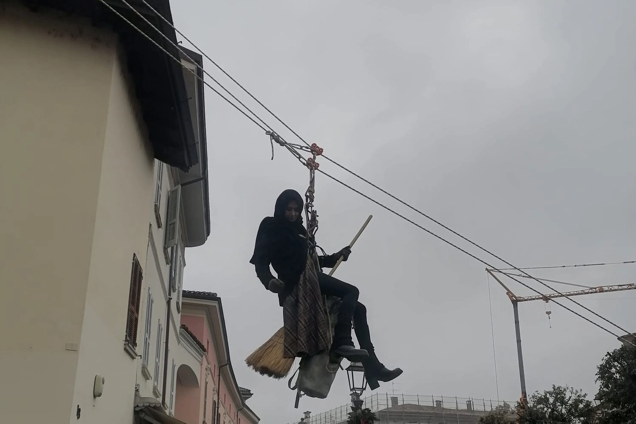 La Befana arriva dall'alto