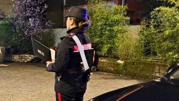 Sul posto una pattuglia della Compagnia di Voghera Sul posto una pattuglia della Compagnia di Voghera