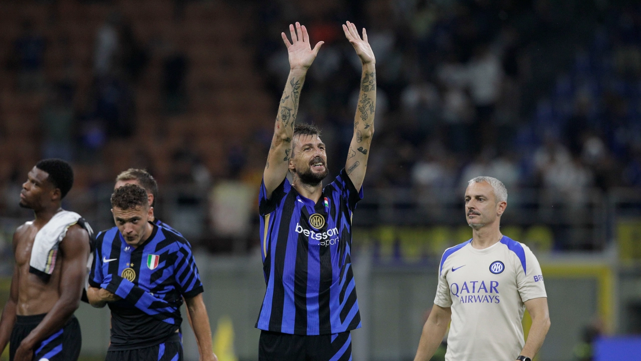 Francesco Acerbi a fine gara Francesco Acerbi a fine gara