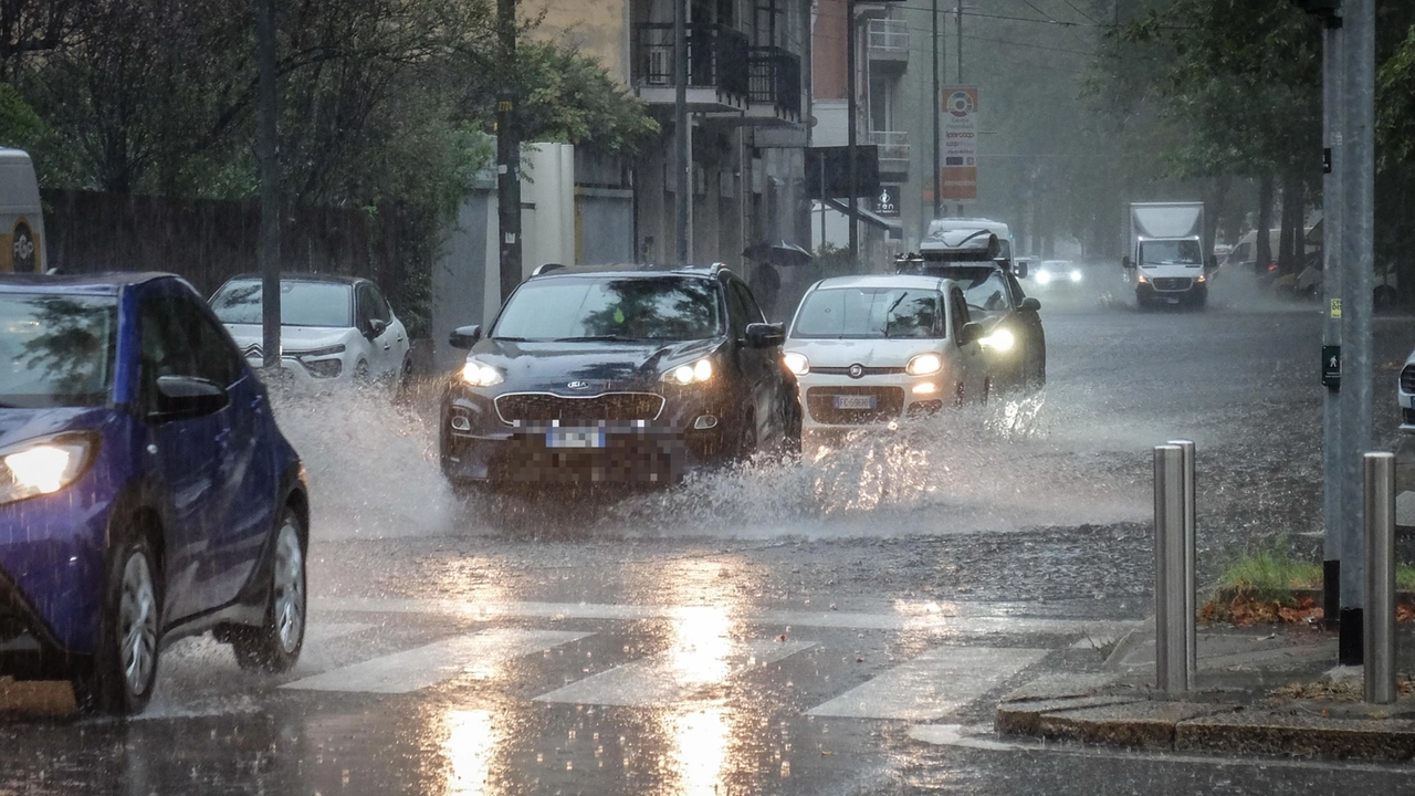 Temporale a Milano