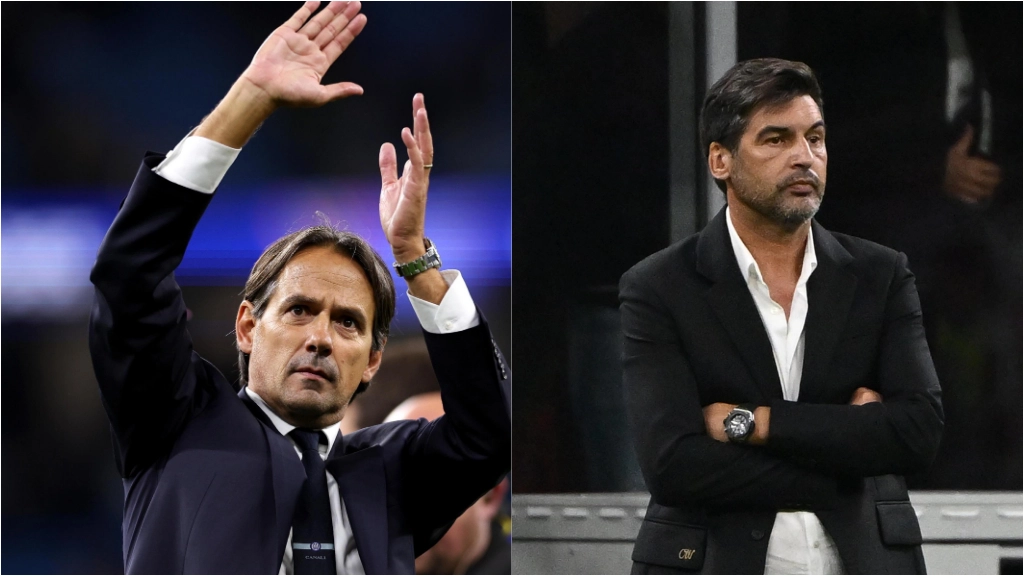 Simone Inzaghi e Paulo Fonseca Simone Inzaghi e Paulo Fonseca