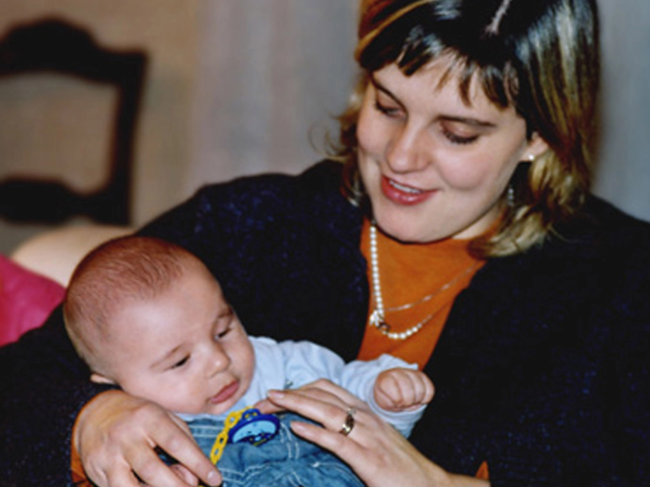 Raffaella Castagna e il figlio Youssef Marzouk, due delle vittime della strage di Erba