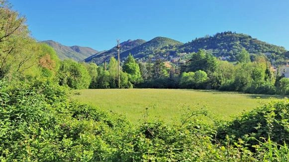 L’area verde della frazione Nese di Alzano Lombardo al confine con Ranica situata in prossimità del torrente Nesa