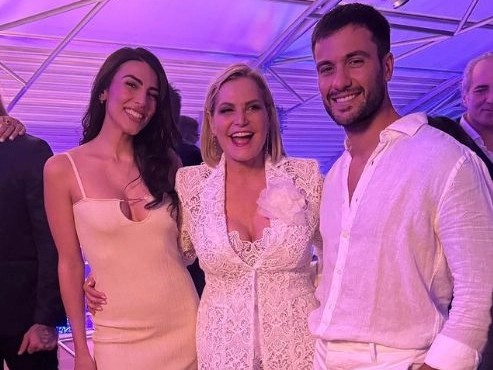Giulia Salemi, Simona Ventura e Pierpaolo Petrelli (Foto Instagram)