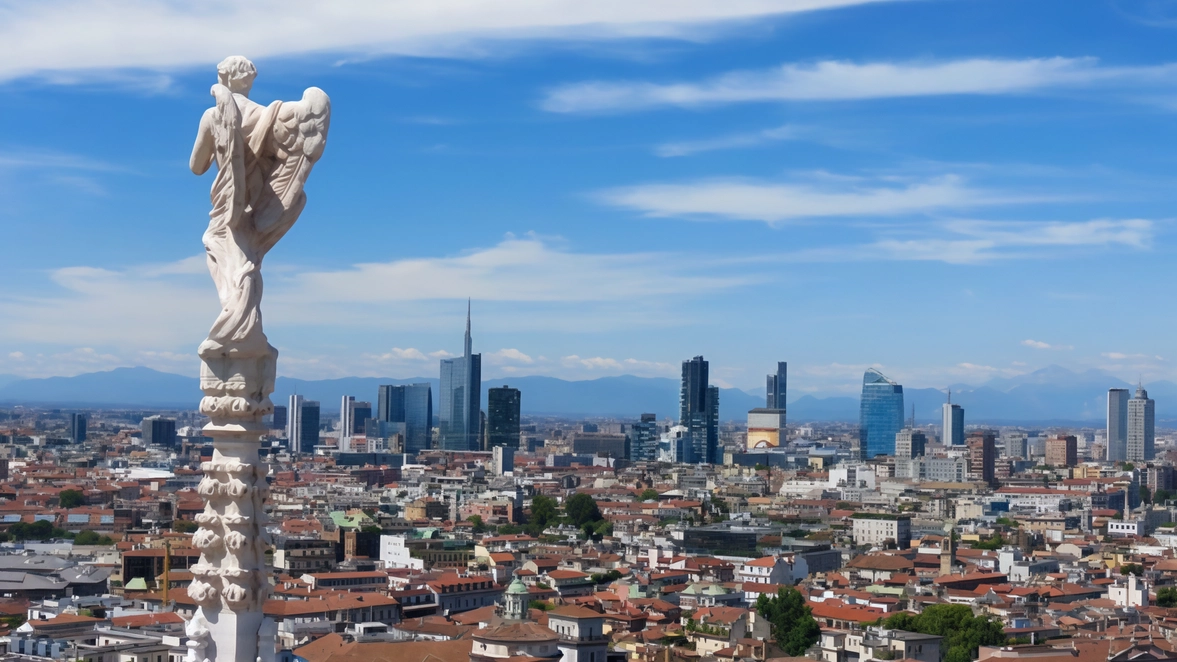 Lo skyline di Milano, una città alle prese con molti problemi sul fronte dell'urbanistica Lo skyline di Milano, una città alle prese con molti problemi sul fronte dell'urbanistica
