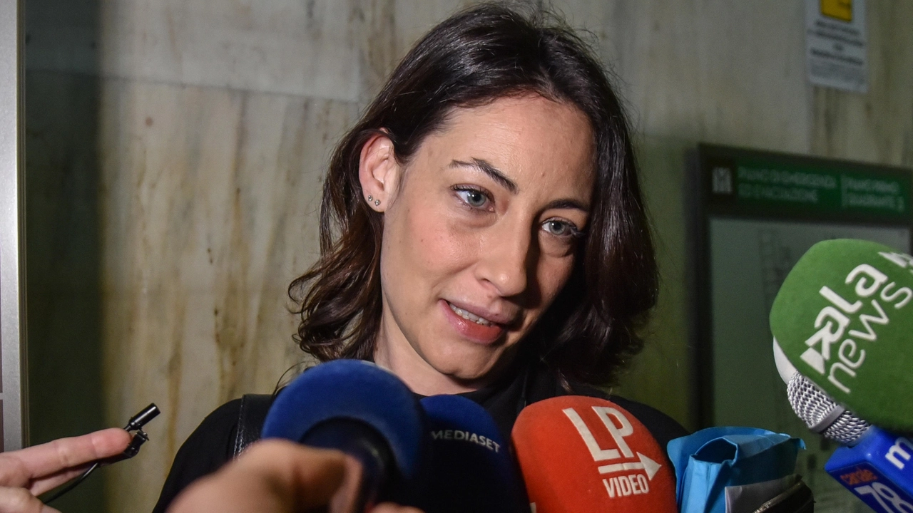 Giulia Gerardini l’avvocato difensore di Alessandro Impagnatiello, all’udienza del processo contro Impagnatiello