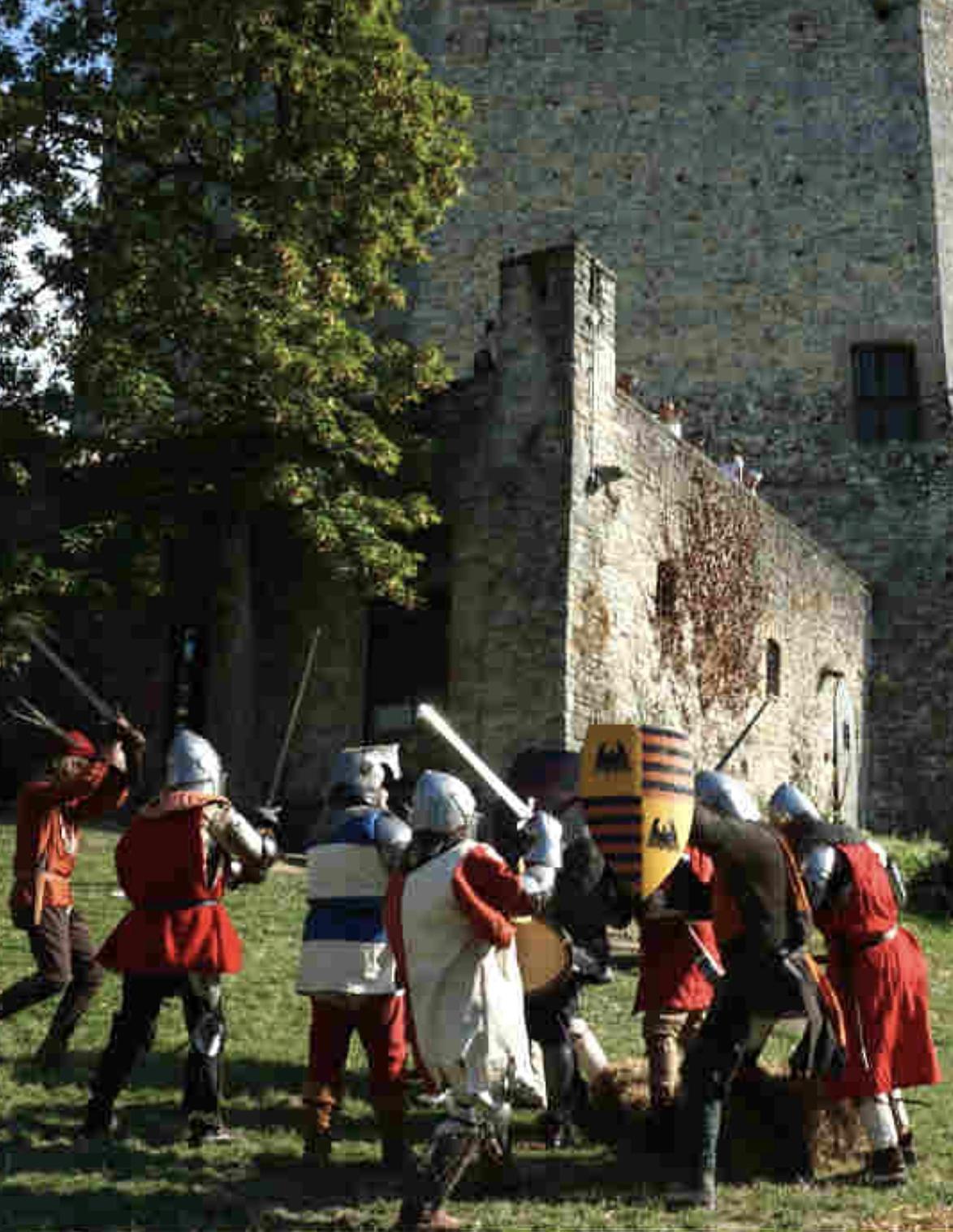 ritorno al medioevo cavalieri e musici tra castello e borgo