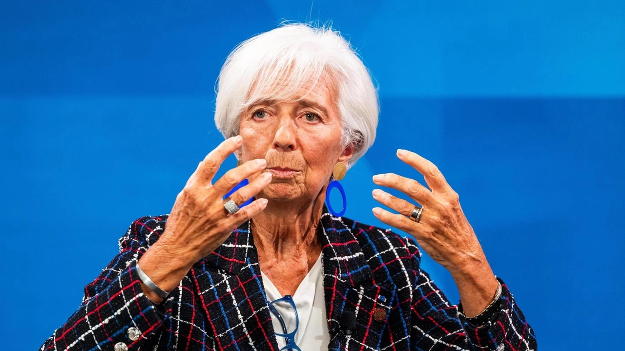 La presidente della Bce, Christine Lagarde, 68 anni La presidente della Bce, Christine Lagarde, 68 anni