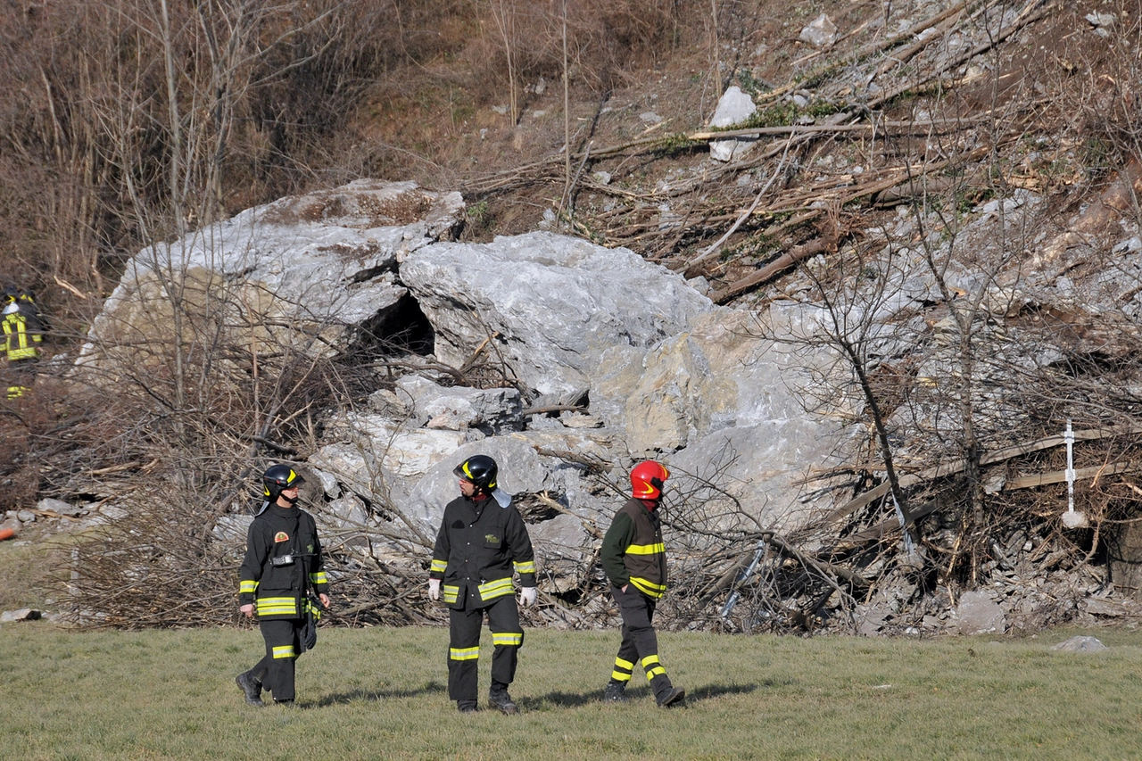 La frana fra Scarenna e Caslino d'Erba risale al 2010