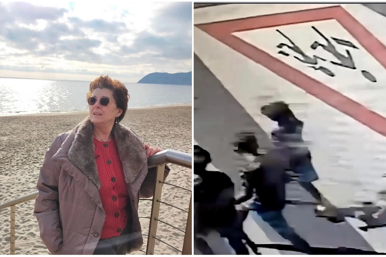 Un fotogramma riprende i 4 ragazzini che erano a bordo dell'auto che ha ucciso la 71enne Cecilia De Astis lunedì scorso