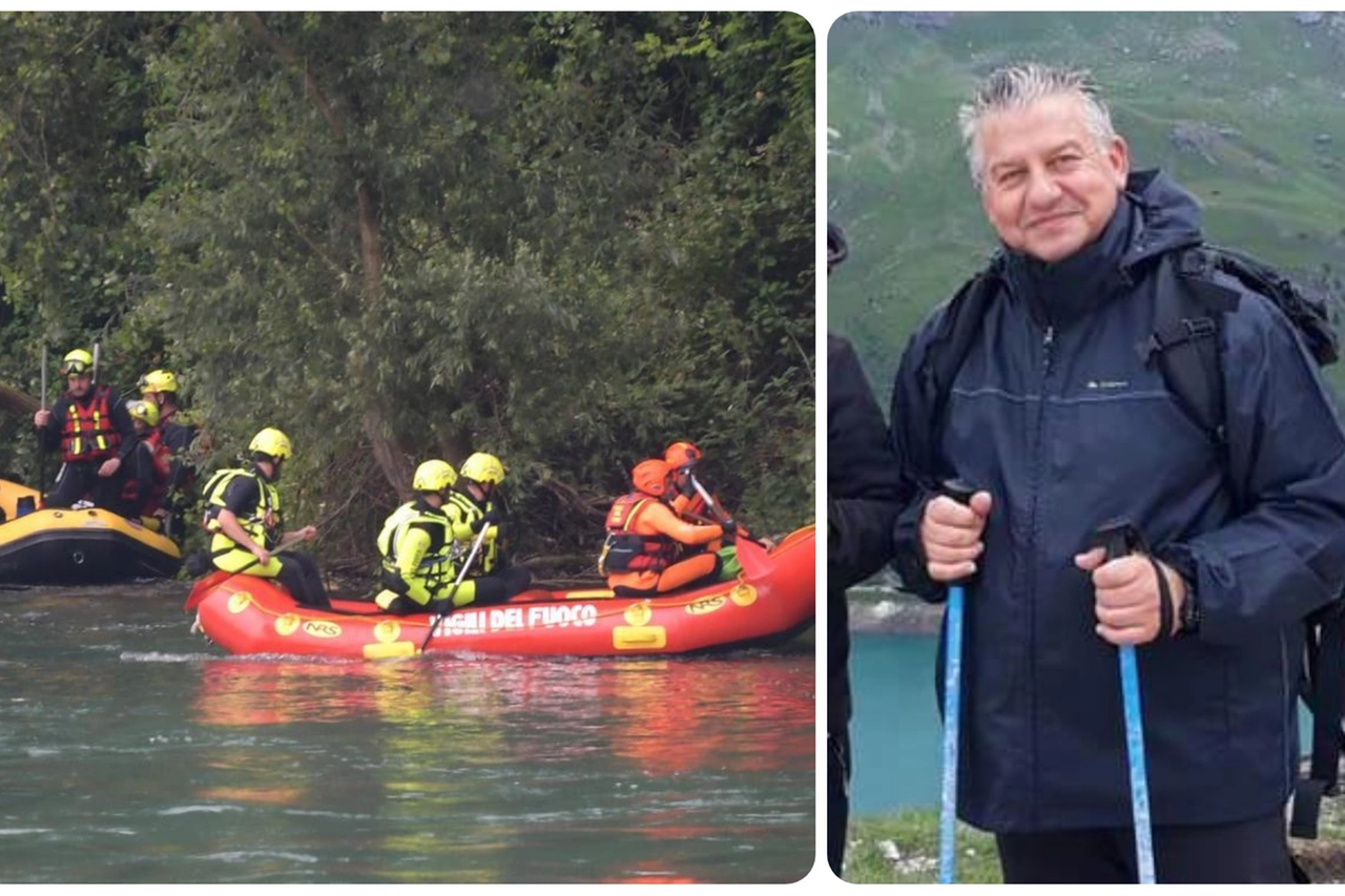 Claudio Togni morto nel fiume Adda mentre stava lavorando: il corpo è stato ripescato dopo una settimana di ricerche