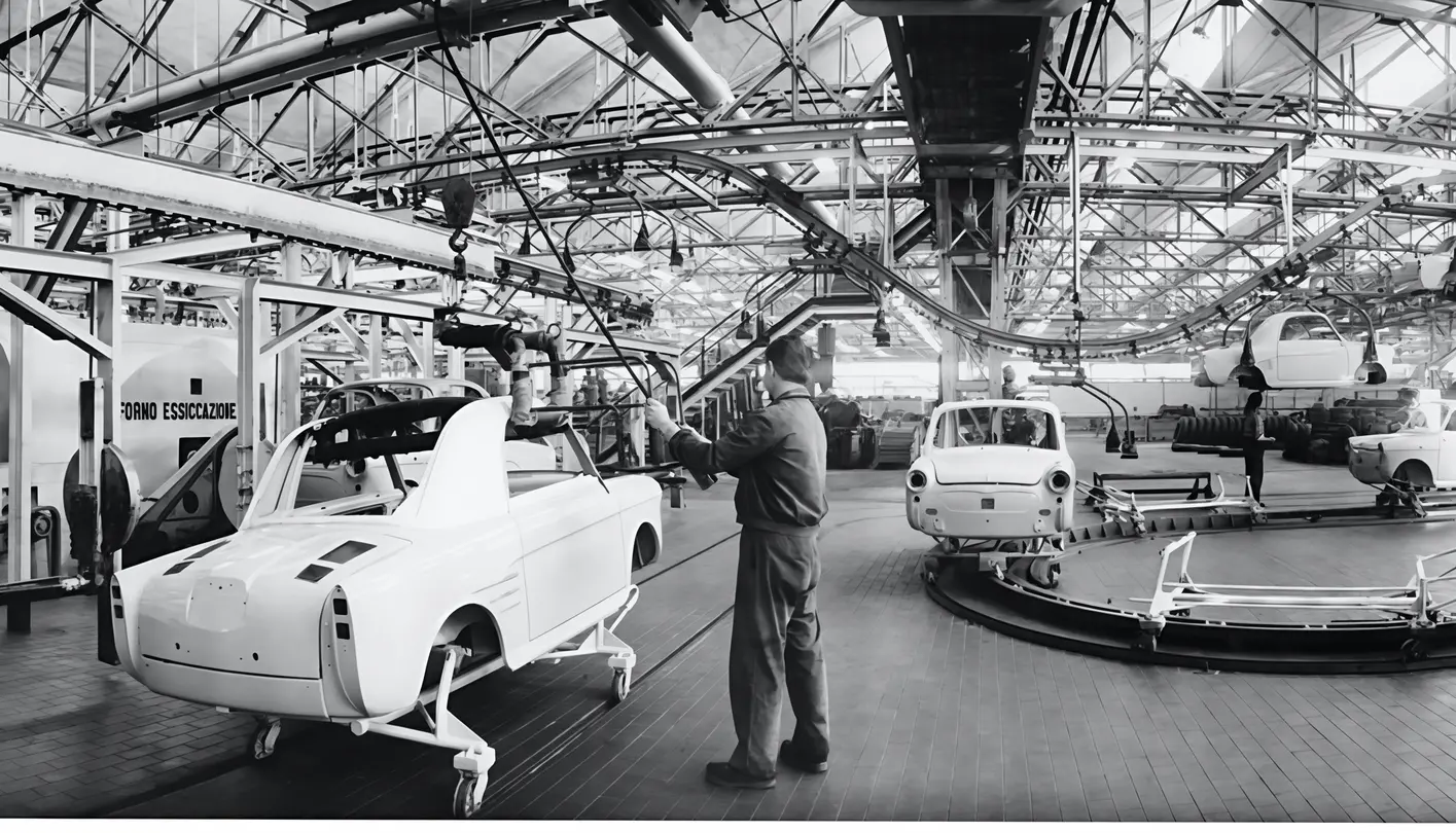 Autobianchi: il progetto, le macchine di successo e il lavoro per migliaia di persone. Il legame tra fabbrica e territorio