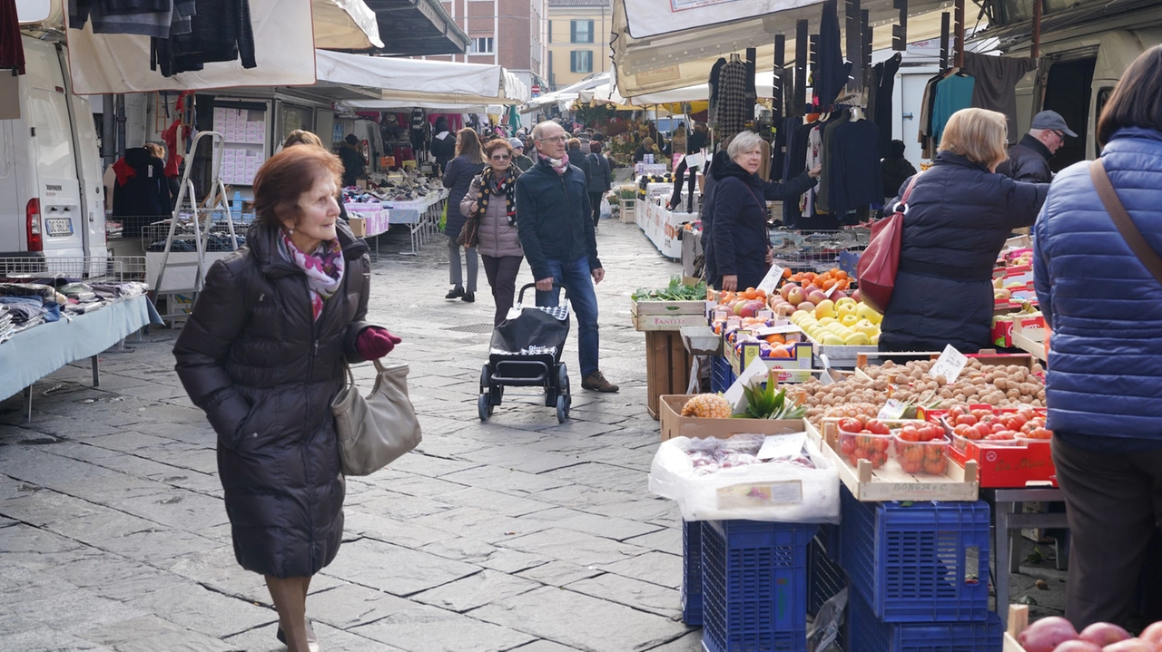 Il mercato di Codogno Il mercato di Codogno