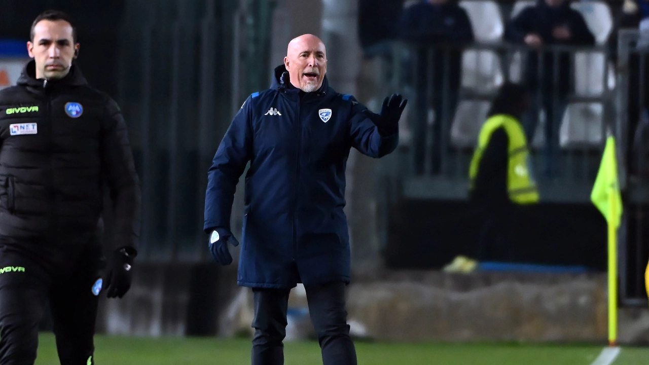 Rolando Maran, allenatore del Brescia Calcio Rolando Maran, allenatore del Brescia Calcio