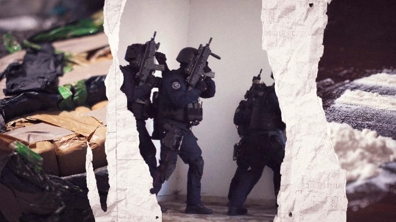 L'operazione contro il traffico di droga ha coinvolto centinaia di agenti