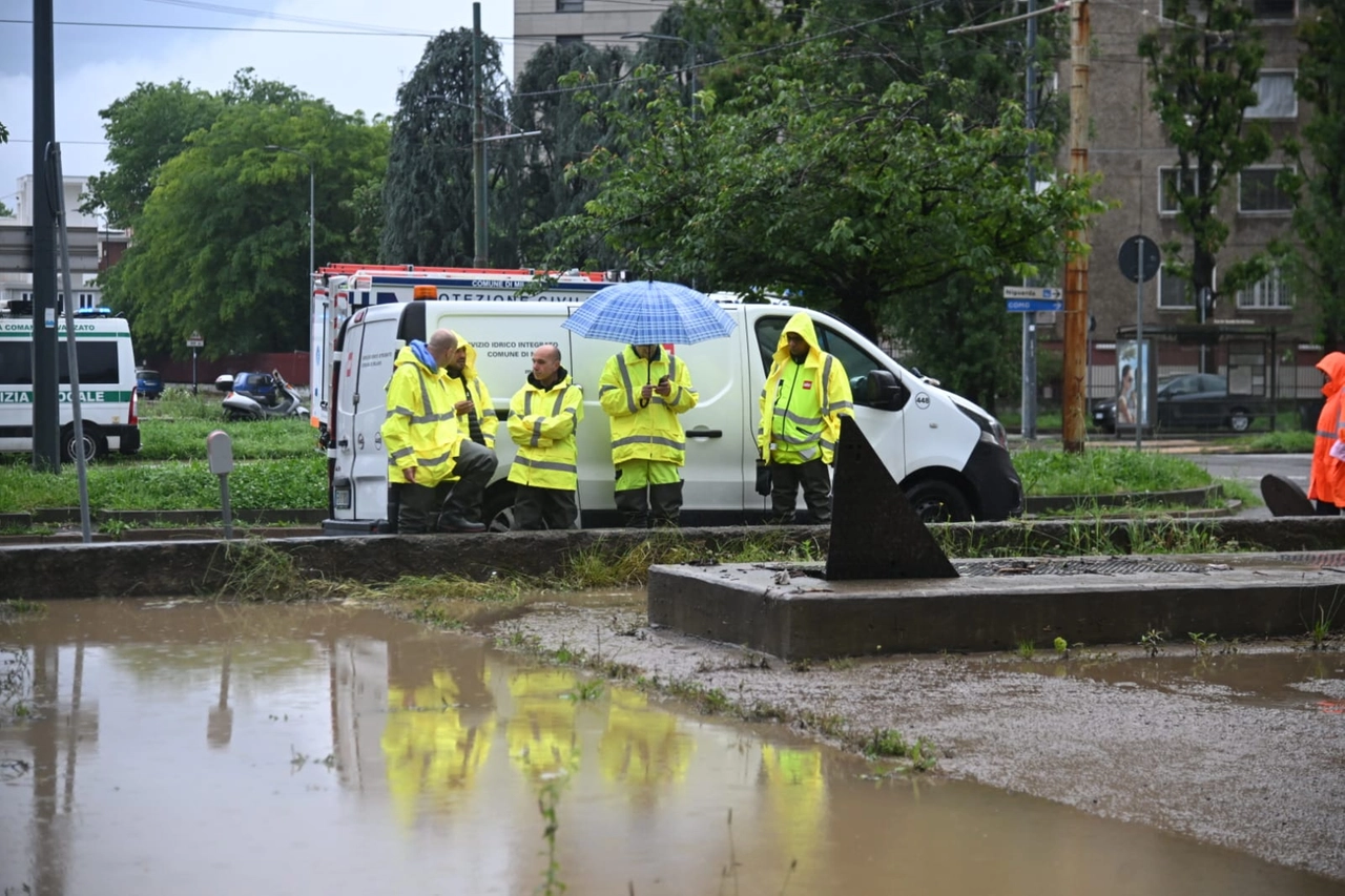 La situazione in zona Valfurva, a Niguarda